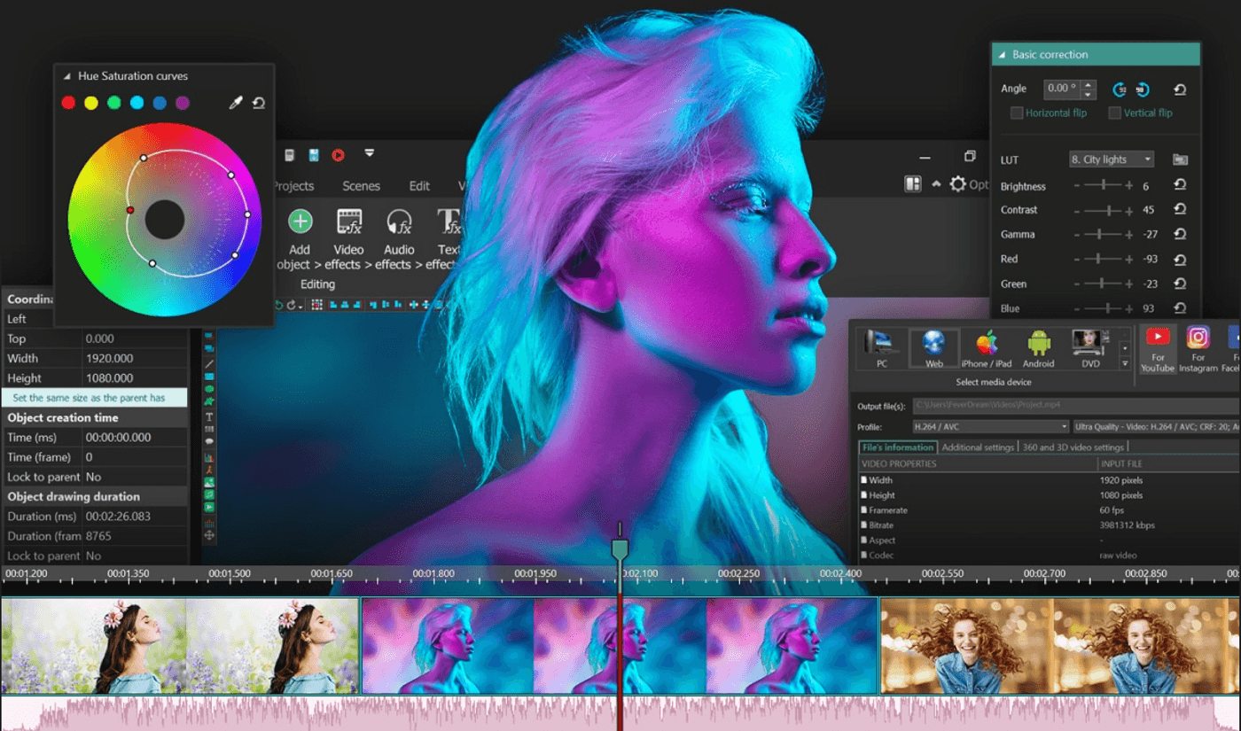 Video Editing portfolio preview