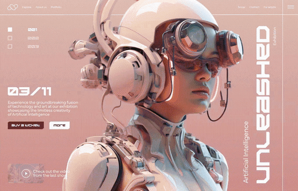 AI Cover Page portfolio preview